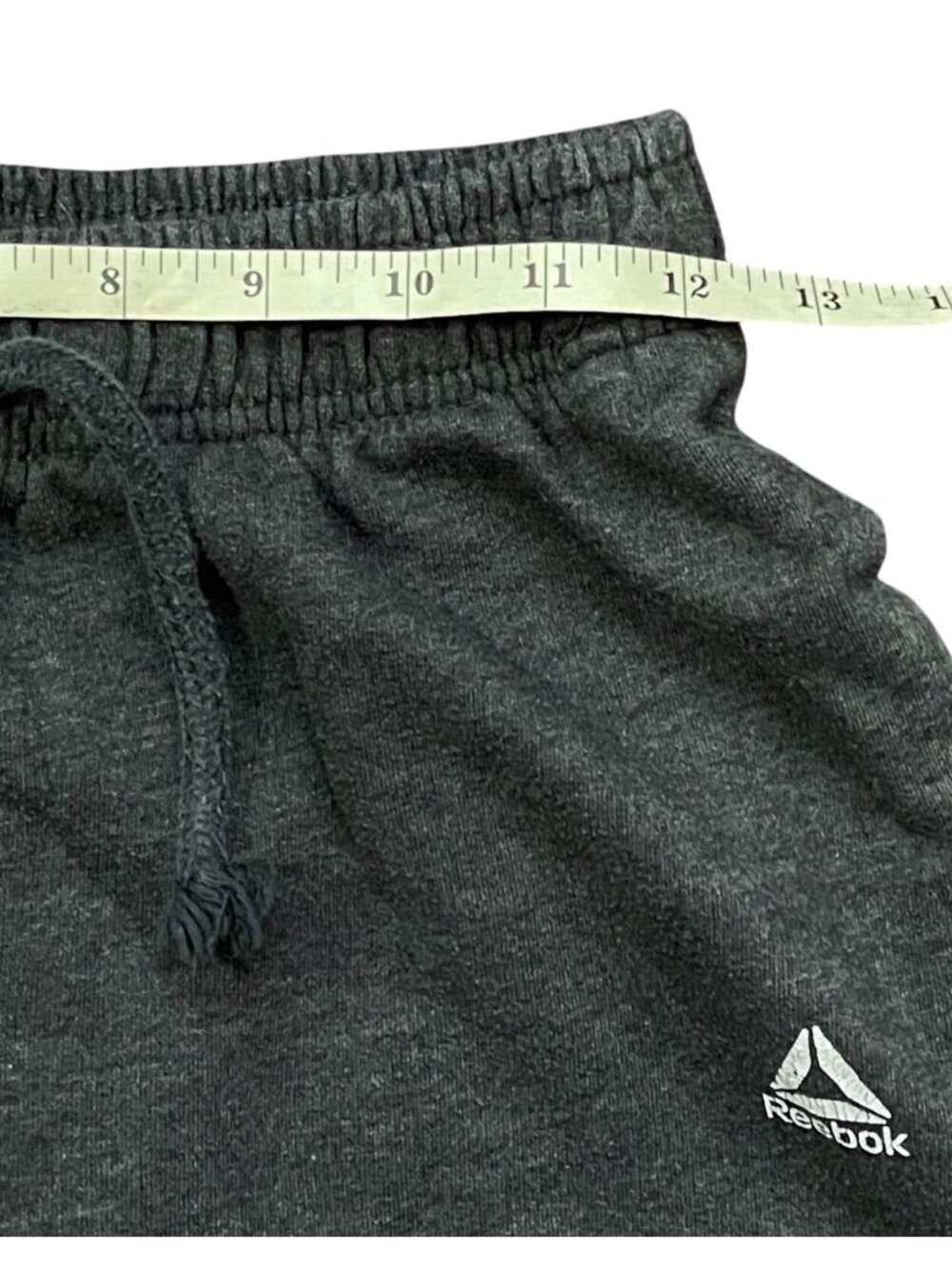 Reebok Boys Gray Fleece Jogger Sweatpants Size XL (18-20) With Elastic Waist - Picture 6 of 8
